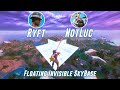 Making an FLOATING INVISIBLE Sky Base ... (FT. NotLuc & Ryft)