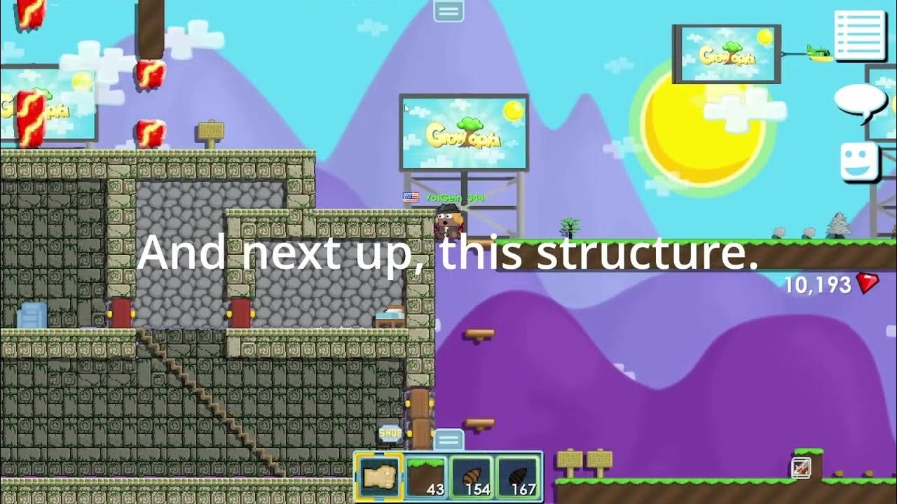 Growtopia Sugar Cane Farm Tour YouTube