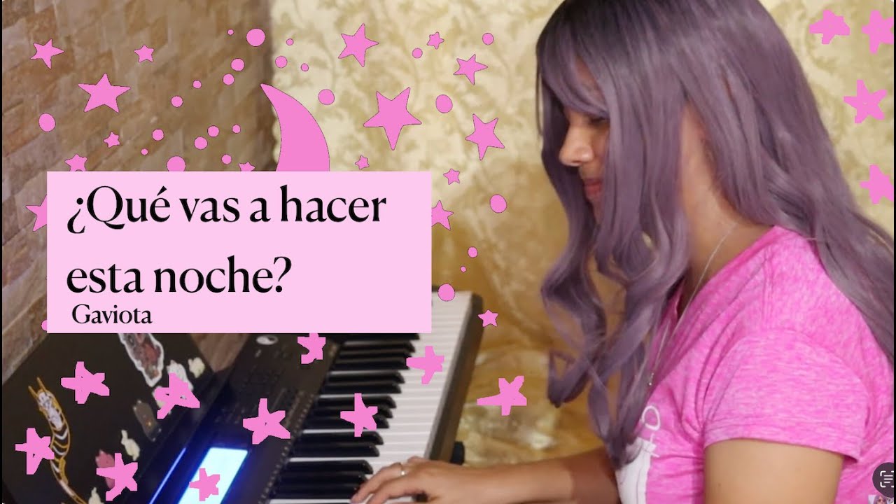 ¿Qué vas a hacer esta noche? - Gaviota 🌃 | Cover instrumental en piano