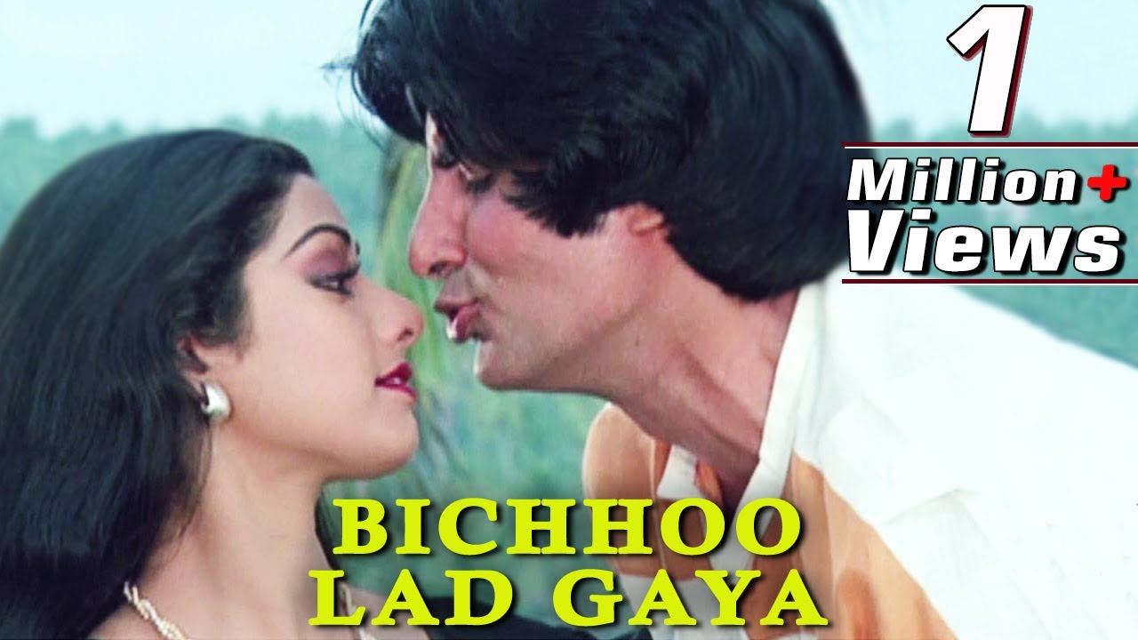 Bichhoo Lad Gaya   Amitabh Bachchan Sridevi Inquilaab Song Duet