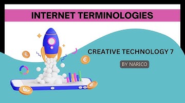 BASIC INTERNET TERMINOLOGIES || GRADE 7 CREATIVE TECHNOLOGY