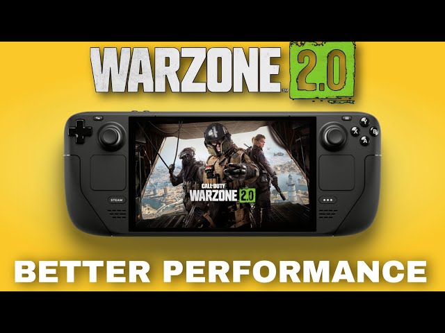 Steam Deck - Warzone 2 - Gameplay & Performance on Windows 11 Dual Boot 