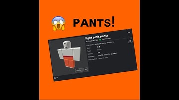HOW TO MAKE PANTS ON ROBLOX! | easyish