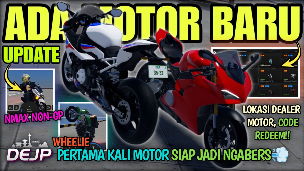 CDID VERSI JEPANG UPDATE RILIS BANYAK MOTOR BARU!! ADA NMAX, CODE ...