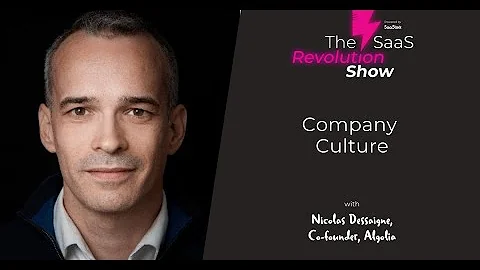 Company Culture with Nicolas Dessaigne, Algolia [T...