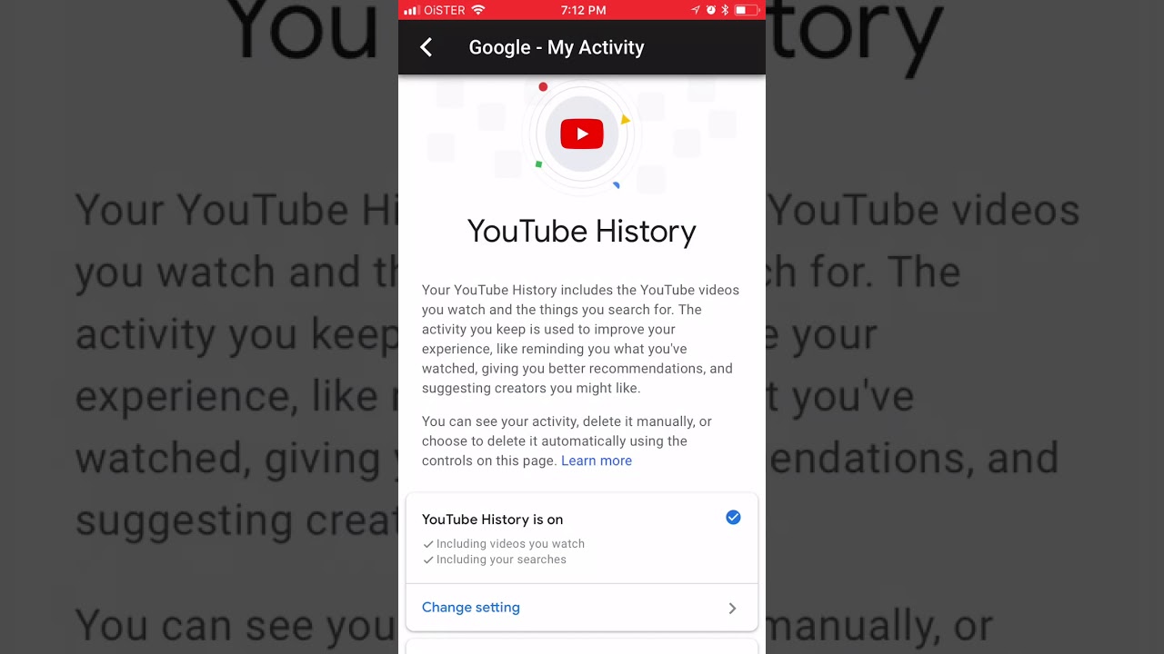 How to DELETE WATCH HISTORY in YOUTUBE MUSIC app? - YouTube