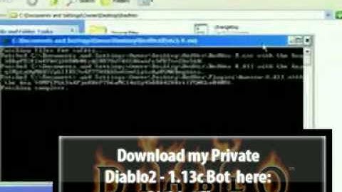 Download PRIVATE Diablo 1.13c Bot - Diablo 2 Bot Setup Tutorial.mpg
