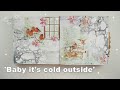 DecoJournal Winter Inspiration Collage Tutorial ♡ Maremi's Small Art ♡