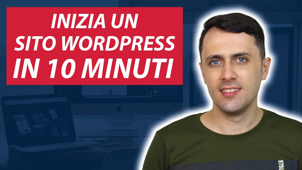Come iniziare un sito WordPress in 10 Minuti - YouTube