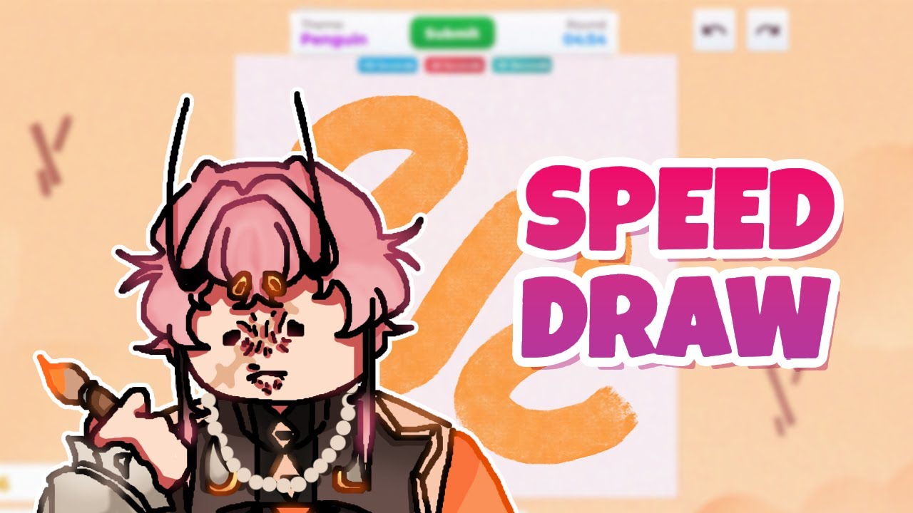 Speed Draw— Artist tries speed drawing for the FIRST time!? - YouTube