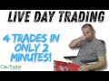 [LIVE] Day Trading | 4 Trades in Less than 2 Minutes!