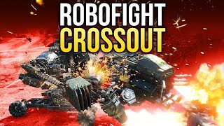 Crossout Robofight: ЗАДИРА vs СПИНОЗАВР Crossout Robofight: ЗАДИРА vs СПИНОЗАВР