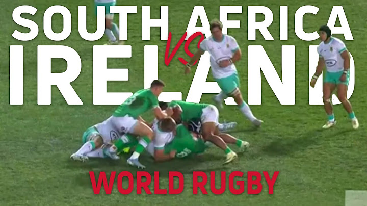 South Africa Springboks vs. Ireland Rugby | Full Match Replay From The 2024 International Season