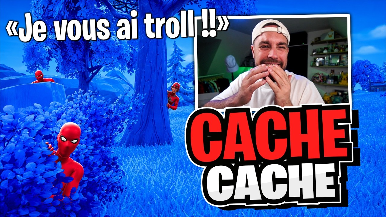 Je fais croire que la map est toute ROUGE… mais elle est BLEUE ! (ils prennent des skins rouges)