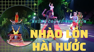 những chú hề vui nhộn nhào lộn hài hước