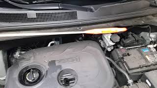 2014 To 2019 Kia Soul Nu 2.0L GDI I4 Engine - Checking Oil Level On Dipstick After Oil Change
