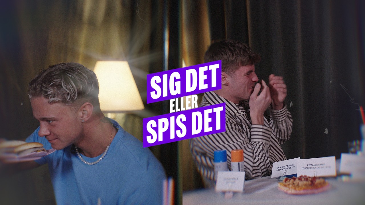 Sig det eller spis det | Rasmus Skov og Marius Liliendal
