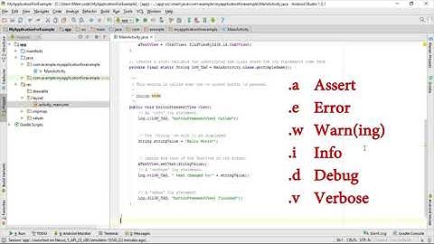 13 Logging with logcat