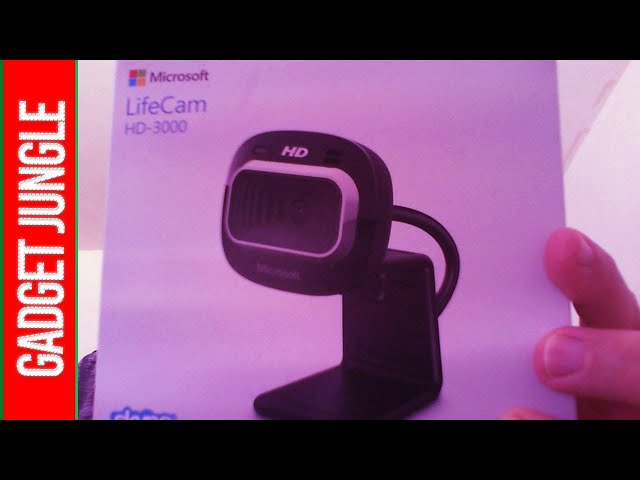 Microsoft LifeCam HD-3000 Review