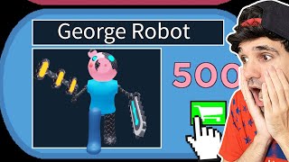 ENCONTRÉ la SKIN SECRETA de GEORGE ROBOT en ESTE SERVIDOR OCULTO de PIGGY !!