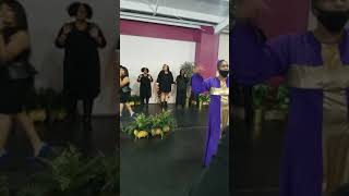 Sherri Bowden with Greater Church Praise Team
