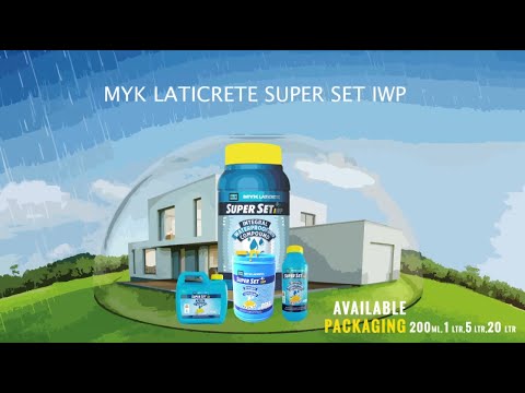 MYK LATICRETE Super Set IWP Hindi
