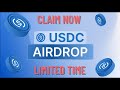 CRYPTO AIRDROP | USDC AIRDROP 500$ | LIMITED TIME | AIRDROP CRYPTO