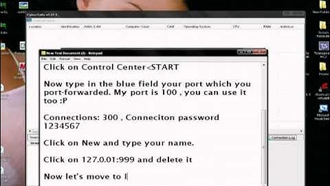 How to setup CyberGate v1.07.5.
