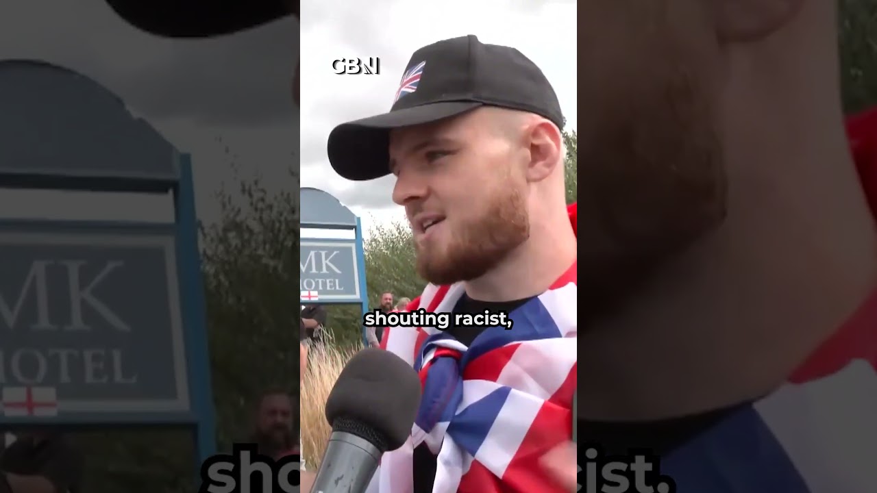 Anti-migrant hotel protester: 'We are a fed up nation'