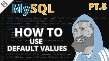 MySQL: How To Use Default values