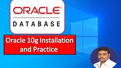 Oracle 10g Database installation
