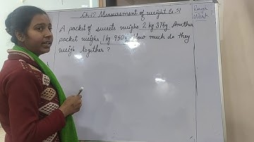 Class -3rd Ch-12 Measurement of Weight Ex-51 Qno. 1 to 4 (Composite Mathematics)