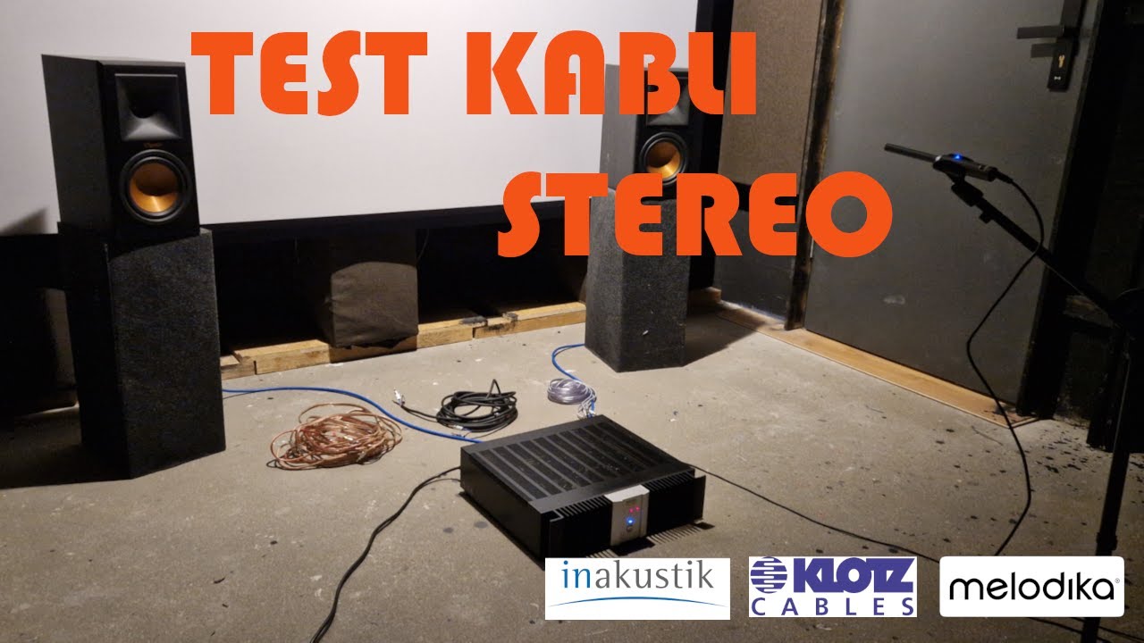 Kino domowe - Wybór kabli głośnikowych (KLOTZ, MELODIKA, IN-AKUSTIK)