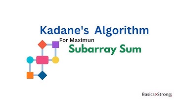 Master Kadane’s Algorithm - Find Maximum Subarray Sum in Linear Time!