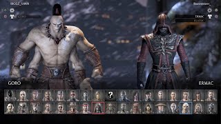 Mortal Kombat XL dragon fangs Goro online ranked 1v1 1% yee