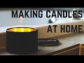 Making soy candles at home with 444 or 464 wax - Beginner candle making