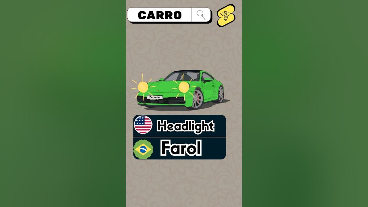 Conheça todas as partes do carro em inglês