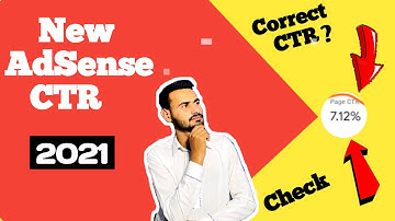 How To Check CTR In Google AdSense | AdSense CTR With New Feature ? CTR Kaisa Dekhe ?