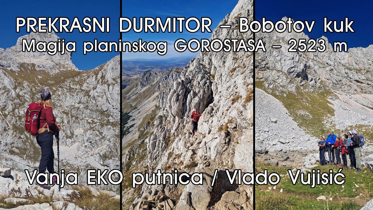 BOBOTOV KUK/Magija prekrasnog Durmitora/Vanja EKO putnica/Vlado Vujisić/Durmitor Nacionalni park/