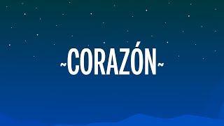 Maluma - Corazón (Letra/Lyrics) ft. Nego do Borel Resimi