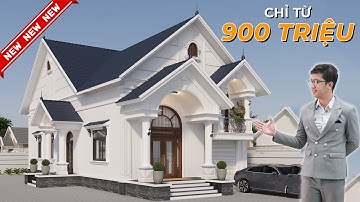 TRỌN GÓI nhà vườn mái Thái siêu đẹp chỉ từ 900 triệu | MH01370