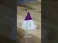 Silky Thread Latkan Stitching | Cone Shape Latkan Making Easy Tutorial #shortfeed #trendinglatkan