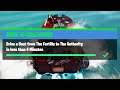 Drive a Boat from The Fortilla to The Authority in less than 4 Minutes - Fortnite Week 10 Challenges