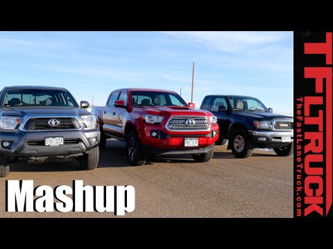 Tacoma Double Cab >> 1st vs 2nd vs 3rd Gen Toyota Tacoma Drag Race & Mega ... Tacoma Double Cab >> 1st vs 2nd vs 3rd Gen Toyota Tacoma Drag Race & Mega ...