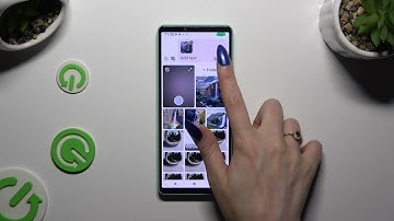 Sony Xperia 10 IV - How to Add Pictures/Photos to Your Text Message | Share Images