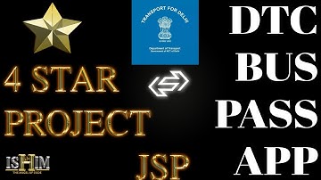 DTC BUS PASS WEB APPLICATION - Part 5 | JSP | Advanced Java