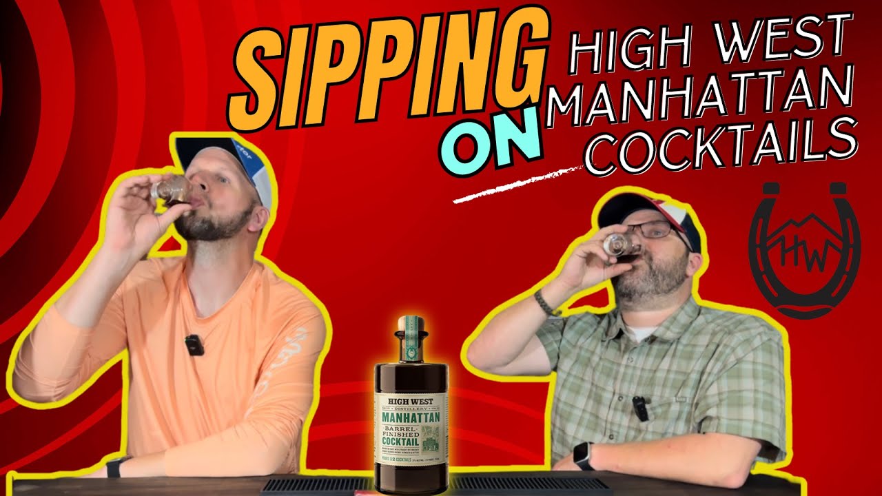 Is This the Best Whiskey Cocktail Ever? Manhattan High West Barrel-Aged Manhattan Taste Test!"