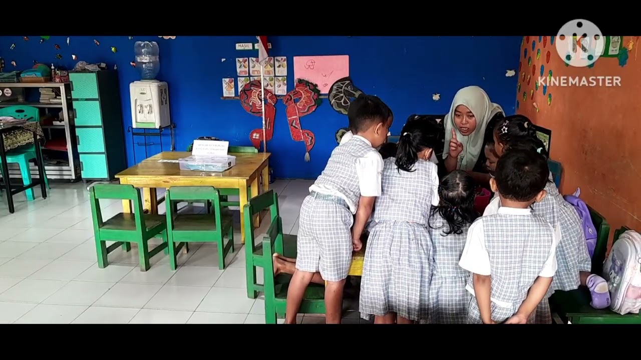 Kegiatan belajar TK Pamerdi Siwi