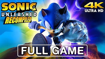Sonic Unleashed Recompiled PC Port - Full Gameplay Walkthrough (4K HDR 60FPS) No Commentary