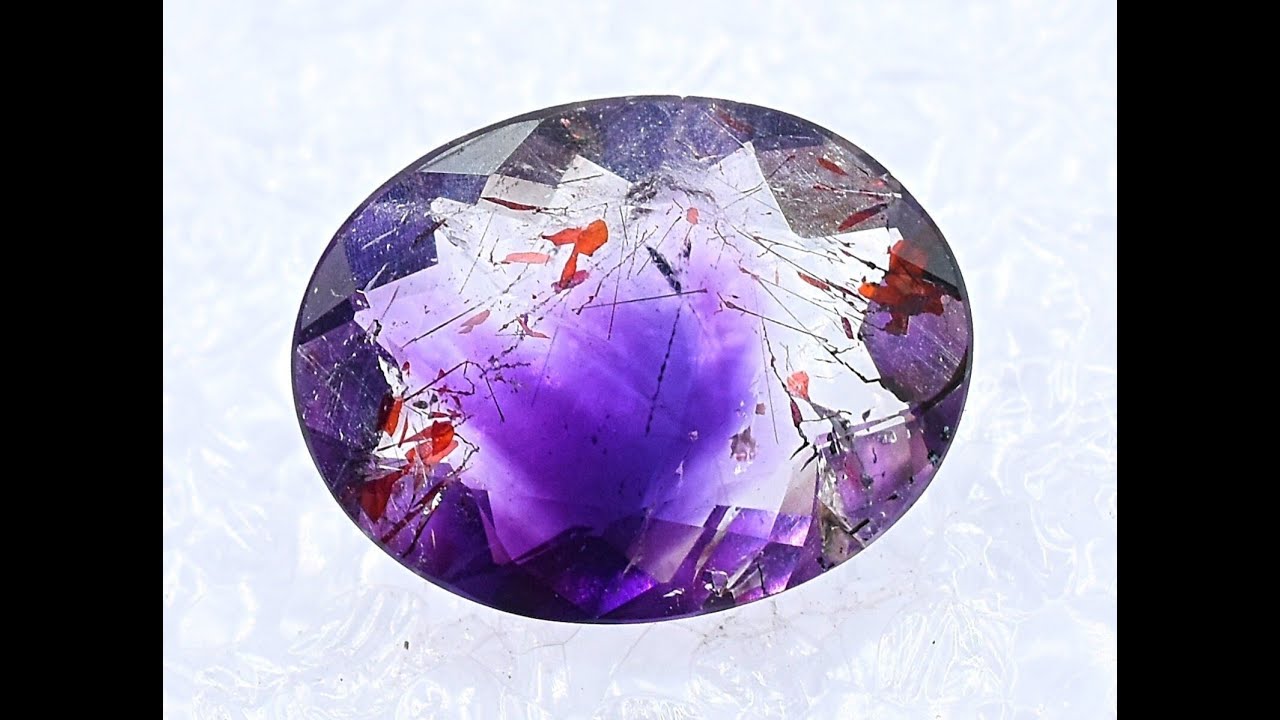 Rare !.SUPER SEVEN.! Gemstone With Amazing 7 Crystals Healing Stone ...